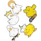 thumbnail image 5 of 1 juego de lindos broches de pato pintados, adorables insignias de solapa, alfileres de ropa con dibujos animados, 5 of 7