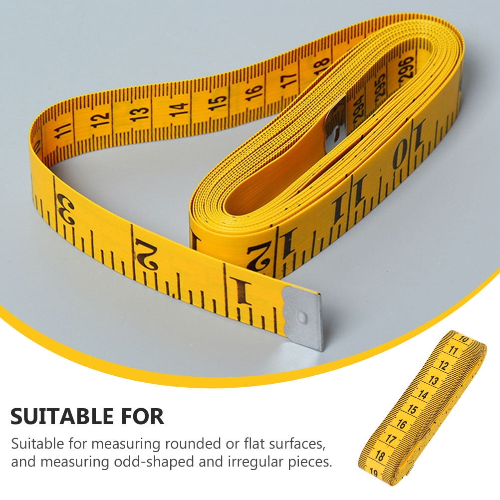 SKISUNO Portable Yellow Tape Measure for and Convenient 9Pcs