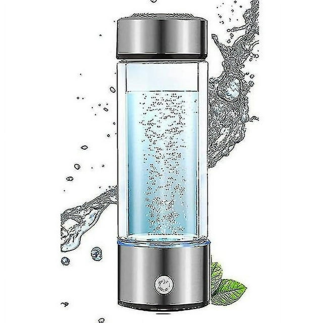 Botella de agua con generador de hidrógeno, agua rica en hidrógeno molecular real