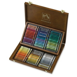  Caran d'Ache Neocolor II Water-Soluble Pastels, Wooden Gift Box  - 84 Colors : Video Games
