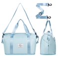 thumbnail image 2 of Bolsa de viaje Trifabricy, grande, impermeable, azul, para mujer, 2 of 7