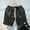 Black, variant on Summer Men's Casual Jogging Sport Short Pants Wave Pattern Solid Color Male Drawstring Loose Dry Gym Sports Shorts Sweatpant