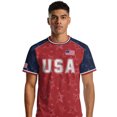 thumbnail image 4 of 2026 New USA Soccer Jersey for Men, United States Jersey Soccer, Jersey USA Fans Crew Neck Short Sleeve Football Retro Streetwear Outdoor T Shirt for Adult(Dark Gray, L), 4 of 4