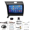 thumbnail image 4 of Zcargel Android 13 Stéréo de Voiture Navigation GPS 2+32G pour Kia K3 2013-2018, Radio de Voiture à Écran Tactile 9 Po avec Jeu de Voiture Sans Fil, Android Auto, Bluetooth, Wi-Fi, FM/RDS, DSP, SWC, Caméra de Sauvegarde AHD, 4 of 8