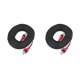 thumbnail image 1 of sweethay Cable Ethernet de 0,5 m/1m/2m/3m/5m/8m/10m/15m/20m 1000Mbps Cat6 RJ45, Cable plano de red LAN, Cable de parche delgado Ethernet Type1 NO1, 1 of 5