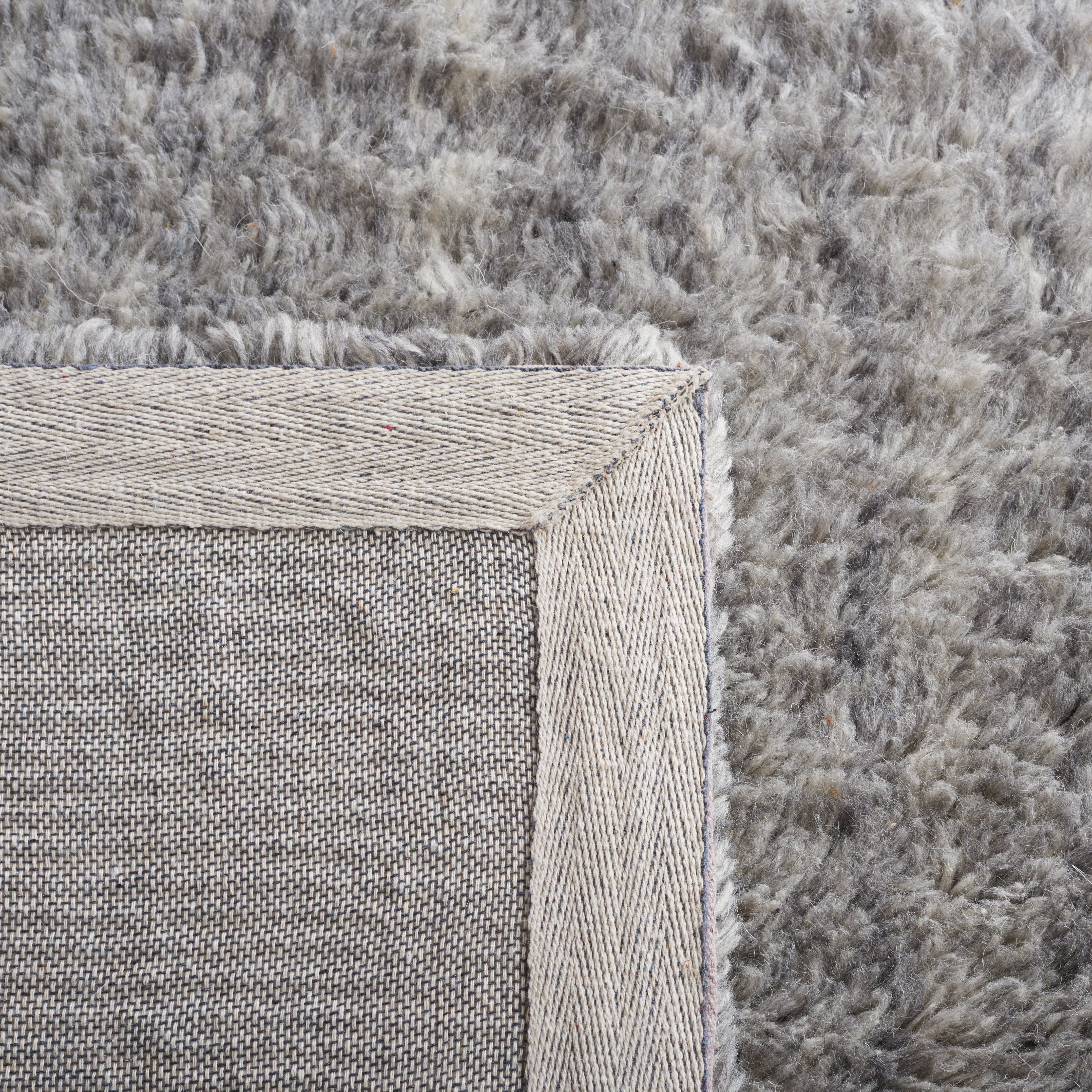SAFAVIEH Casablanca Keane Solid Area Rug, Grey, 8' x 10'