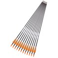 thumbnail image 4 of Plastic Fletched Fiberglass Arrows 12PCS Shaft Dia 7mm Hunting Arrow Archery, 4 of 6