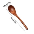 thumbnail image 2 of Promotion!Cuchara de madera para el hogar,cuchara para comer vajilla de madera creativa, 2 of 2