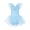 Light Blue, variant on Aideaone Girls Ballet Leotards Toddler Ruffle Sleeve Dance Leotard with Tutu Skirt Kids Gymnastics Dancewear for Little Girls 2-9Y