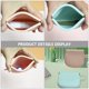 thumbnail image 2 of GOOHOCHY 2 bolsas de maquillaje de silicona con cierre automático, bolsa de cosméticos de viaje, bolsas de maquillaje portátiles, 2 of 8