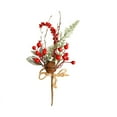 thumbnail image 2 of Christmas Picks Artificial Greenery with Berries, Pine Stems for DIY Floral Arrangements, Holiday Crafts, Wreath Making, Christmas Decorations,Winter Centerpieces and Home Seasonal Decor, 2 of 4