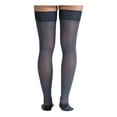 thumbnail image 5 of Allegro Soft Heather Opaque 15-20 mmHg Compression Thigh High Stockings, 5 of 7