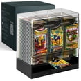 thumbnail image 1 of Dinavio Crafthouse Distributeur de Packs Boosters à 3 Emplacements avec Base Noire - Compatible avec 120 Packs Boosters pour Distribution - Compatible avec Boosters de Cartes TCG et Boost de Cartes de Sport, 1 of 7