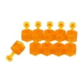 thumbnail image 3 of LOVIVER 10Pcs Car Dent Glue Pulling Tabs Maintenance Auto Paintless Dent Repair Tool Dia 7mm, 3 of 8
