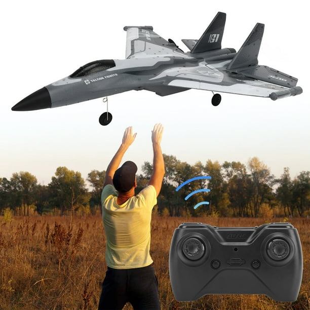 Avión RC Planeador De EPP Con Estabilización Automática – 2 Métodos De Lanzamiento, Luces LED, 200 M De Alcance, 20 Min De Vuelo, Para Mayores De 14 Años