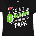 thumbnail image 4 of Inktastic Going Golfing with My Papa Kids Golf Boys or Girls Baby Bodysuit, 4 of 5