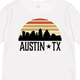 thumbnail image 4 of Inktastic Austin Texas Skyline Vintage Boys or Girls Long Sleeve Toddler T-Shirt, 4 of 5