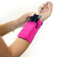 thumbnail image 2 of Sport Wrist Pocket Pouch Running Gym Bag Wallet for Cycling Mobile Phone Cards(Black), 2 of 2