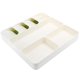 thumbnail image 2 of Soporte Para Utensilios Para Cajones, Bandeja Para Cubiertos, PP De Grado Alimenticio Para Baño De Cocina YLSHRF Blanco, 2 of 8