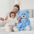 thumbnail image 4 of MaoGoLan Mommy and Baby Giant Teddy Bear 39" Bear Stuffed Animal Plush Toy, 4 of 8