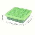 thumbnail image 2 of Silicone Baby Food Storage Container & Ice Cube Mold - Leakproof Stackable Freezer Tray for Breast Milk, Purees, Ice Cream, and Toddler Snacks, 2 of 2