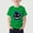 Green, variant on OGLCCG Kids Graphic T-Shirts Boys Girls Casual Crew Neck Short Sleeve T-Shirt Novelty Smile Black Teeth Graphic Summer Tees Tops 1-13 Years