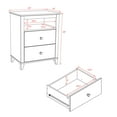 thumbnail image 5 of Prepac Yaletown 2-Drawer Tall Nightstand, Espresso, 5 of 8