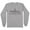 Grey, variant on Skyline London England Long Sleeve Shirt Unisex Large White