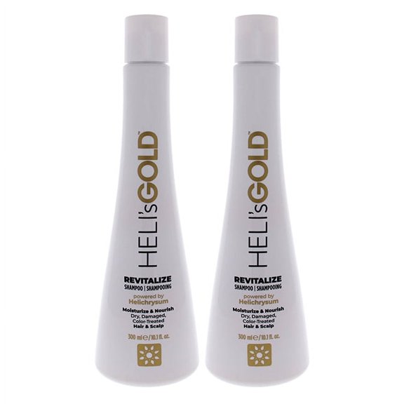 Helis Gold Revitalize Shampoo - Pack of 2 - 10.1 oz Shampoo