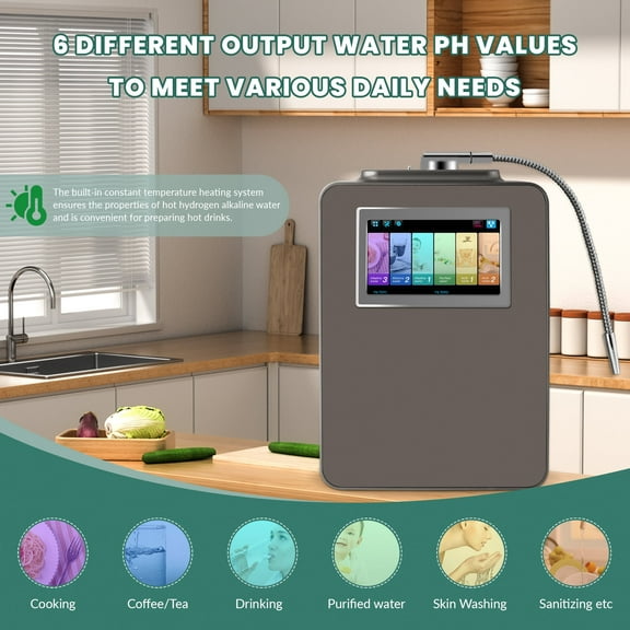 ALKA Alkaline Water Ionizer Plus  | High pH Ionizer | Smart Purification |  Certified for Home Use