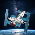 thumbnail image 3 of SALYWEE Space Shuttle Building Blocks, Space Ship Model Toy, Rocket and Space Station Building Bricks, Collectibles Gifts for Space Fans, 3 of 12