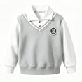 thumbnail image 2 of Zorckvet Kids' Fleece Long Sleeve Sweatshirts and Hoodies for Kids, 2 of 6