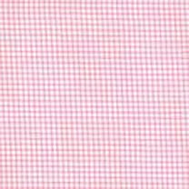 Pink Gingham 100% Cotton Flannel Made in USA