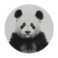 thumbnail image 4 of WYYP Panda Bear Round Tablecloth 100% Polyester Fiber Waterproof White, 4 of 8