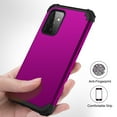 thumbnail image 5 of For Samsung Galaxy A82 5G Case, Dual Layer Slim Heavy Duty Hybrid Rugged Shockproof Anti-Scratch Protective Back Phone Cover, 5 of 7