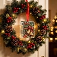 thumbnail image 5 of Christmas Cash Gift Ornament, 3.14" Clear Acrylic Money Holder, Double-Sided Printed Hanging Decor for Xmas Tree, Stocking Stuffer & Holiday Gifting, 5 of 7