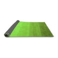 thumbnail image 2 of Ahgly Company Indoor Rectangle Abstract Green Modern Area Rugs, 2' x 4', 2 of 4