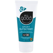 All Good Products  Sport Sunscreen  SPF 30  3 fl oz  89 ml