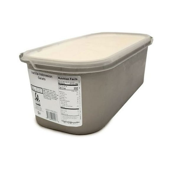 GS Gelato Vanilla Indonesian Gelato, 4.31 Liter