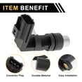 thumbnail image 3 of Unique Bargains 1 Pc No.6236328 Crankshaft Position Sensor for VAUXHALL Corsa 1.2i 1.4i 1993-2000 Sturdy Car Engine Crank CKP Sensor, 3 of 6