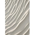 thumbnail image 2 of Design Fabrikken 14x18 White Modern Wood Framed Museum Art Print Titled - Sand, 2 of 4