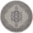 thumbnail image 2 of Nourison Tranquil Grey/Navy Area Rug, 2 of 8