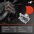 thumbnail image 2 of A-Premium Disc Brake Caliper with Bracket Compatible with Mitsubishi Mirage 2014-2015 Front Right Passenger Side, 2 of 5
