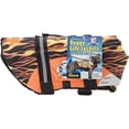thumbnail image 1 of Paws Aboard Doggy Life Jacket Medium-Racing Flames, 1 of 1