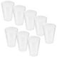 thumbnail image 5 of 50 piezas de plástico duro Tumblers de fiesta transparente vasos de plástico reutilizables tazas de beber tazas de agua de plástico, 5 of 5