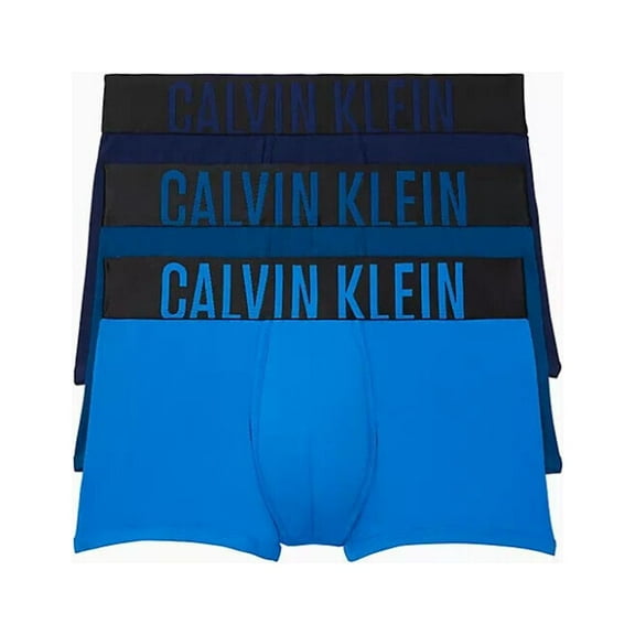 Calvin Klein NB2596906 Intense Power Cotton 3-Pack Trunk Blue XL