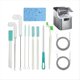 thumbnail image 5 of Juegos de Cepillos para Limpiar Máquinas de Hielo, 12 Kits de Herramientas para Limpiar Máquinas de Hielo con Cepillo para Grietas y Esponja para Fregar., 5 of 5