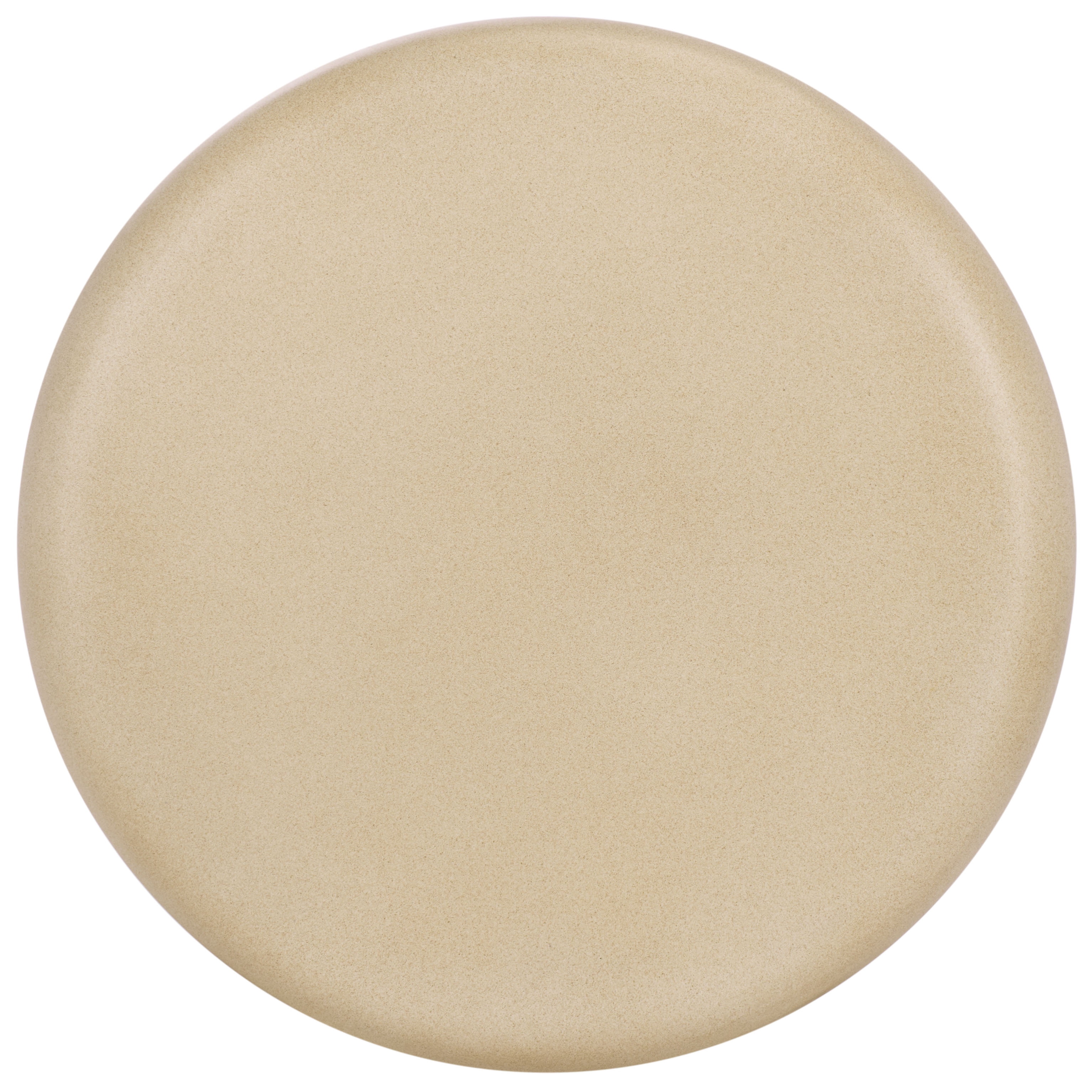 Safavieh Astrid Outdoor Modern Cement Round End Table, Beige