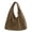 Coffee, variant on Large Nylon Hobo Bag Women Crescent Shoulder Bag Vintage Tote Bag Casual Shopper Handbag for Women