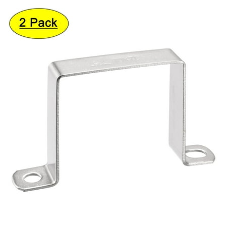 

Uxcell 68 x 72mm 304 Stainless Steel U Shaped Connector Bracket 2 Pack